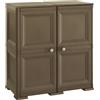 Tontarelli S.p.A. Multiuso OMNIMODUS 2 Ante, 2 Moduli Mobile Contenitore, wengé, 79x47x85.5 cm