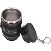 OEBUAFI Tazza per Obiettivo della Fotocamera Tazza Creativa per Obiettivo della Fotocamera Replica capacità 100 Ml in Acciaio Inossidabile per L'ufficio della Camera da Letto degli Amanti della