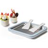 JoyMech Piastra per Gelato, Macchina per Gelato (Blu Cielo)