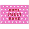 MuchoWow© Zerbino 120x180 cm Zerbini Tappeto Ingresso Esterni Pizza Città Vino Rosa Prosecco Stretto Calcio Birra Home Amore Famiglia
