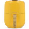 MENASTYL - Friggitrice senza olio ad aria calda Colorama - Zafferano - senza PFAS - 4.5L - 8 programmi - Temperatura fino a 200°C - Timer 1 ora - Cestino e griglia lavabili in lavastoviglie - 6025003