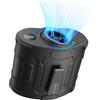 KIWIHOME Ventilatore da Cintura Portatile, Flusso d'Aria Ruotabile a 360° e Regolazione 10°, Ventilatore a Clip con Interruttore Fisico, 4-in-1 per Lavoro all'Aperto, Camping, Viaggi, Estate