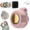 Gienslru Mini ventilatore elettrico senza pale, portatile, silenzioso, a 3 velocità, portatile, senza pale, con clip, ventilatori da cintura con clip, ventilatori di raffreddamento portatili, per