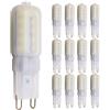 Chao Zan Lampadina a LED G9 a risparmio energetico, 220V 5W 2835 SMD, 6000 K, luce bianca fredda, confezione da 12 pezzi