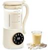 Fouvin Macchina per latte di noci 1400 ml, macchina per latte d'avena con 16 lame e 9 funzioni, display LED, macchina per latte di soia, funzione di mantenimento in caldo per 4 ore e autopulizia