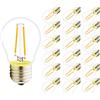 Chao Zan Lampadina LED E27 Globo, LED G45 Lampada E27,Bianco caldo 2700K 2W,200LM,AC 200-240V (Confezione da 18)