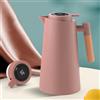 KhUkhu Bollitori da tè Bollitore da Viaggio Leggero Piccolo, 1000W Bollitori Elettrici in Acciaio Inossidabile Bollitori Elettrici Senza Fili Bollitore Elettrico Veloce,Rosa