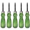 Generic Smussatori per Bordi in Pelle, Utensili per Pelle in Acciaio Legato Strumento per Smussatore per Pelle con Bordo Lucido per il Taglio di Bordi Artigianali in Pelle (1 mm)