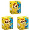 ORO SAIWA Oro Ciok Pocket, Mini Biscotti Ripieni di Gustosa Crema di Cioccolato al Latte, Merenda Semplice e Golosa, Fonte Naturale di Fibre, Senza Coloranti e Conservanti, 140g (4 monoporzioni da 40g)