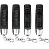 GSGFUIS 4 pezzi 433 MHz universale apriporta garage telecomando porta garage interruttore remoto per clonare con 4 canali, trasmettitore manuale porta garage duplicatore