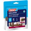 Tesa Guarnizione per Porte e Finestre, tesamoll® Profilo E, 6m x 9mm, Marrone