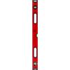 Schmith - Livella a bolla 80 cm - Fiala livella - Misurazione precisa, con regolazione dell'angolo, senza impugnature ergonomiche, resistente agli urti, alle cadute e ai raggi UV