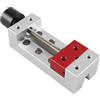 Nicear Morsetto parallelo da tavolo Mini morsa da banco CNC Morsetto parallelo aperto in lega di alluminio per officina industriale Riparazione orologi Scultura Gioielli Strumenti