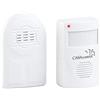 CASAcontrol campanello: Rilevatore di passaggio a batteria senza fili, Sensore di movimento PIR, Funzione campanello (sensore movimento wireless batteria, rilevatore passaggio a, tono)