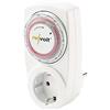 revolt Home Improvement - interruttore settimanale: Settimana timer, con pianificatore settimanale (meccanico) (orologio meccanico, orologio analogico, timer)
