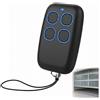 Snugloo Telecomando universale 4 in 1 433MHz, Rolling Code e codice fisso, telecomando copioso impermeabile