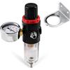 SAGUD Airbrush Compressore regolatore di pressione manometro filtro regolatore di pressione dell'aria mini filtro inline olio cascata manometro misuratore umidità con adattatore