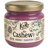 KoRo - Crema spalmabile con ribes nero e ube bio 200 g - 81% anacardi - Vegan e bio - Senza coloranti artificiali