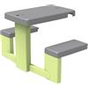 Smoby Life - Tavolo da picnic - 2 panche - Compatibile con molte case - Material