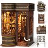FUNPOLA Puzzle 3D in legno Negozio di Bacchette da Mago Book Nook Kit - Inserto