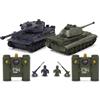 JAMARA 403635 Tank Tiger Battle Set 2.4 GHz Battle Mode with Simulated Damage In