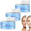 YLJHDS Crema viso con peptidi di rame GHK-Cu, Crema rassodante con peptidi di rame, Siero anti-invecchiamento con peptide di rame, Siero viso antirughe (3 pezzi)