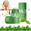 RoseFlower Green Mask Stick, RoseFlower 2 pezzi Balsamo per maschera per la pulizia profonda del tè verde, idratazione efficace, rimozione di punti neri e acne, pulizia dei pori, schiarimento della pelle