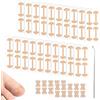 Kaslaider Set Correttore per Unghie Incarnite, Patch Correttivo per Unghie dei Piedi, Trattamento per Unghie Incarnite, 100 Pezzi + 1 Strumento Sollevatore, Indolore E Facile da Usare