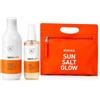 BORHEA ĒPURA SOLEIL Trattamento Solare Capelli Professionale - Shampoo Doposole Idratante o Spray Protezione Mare Bifasico Termoprotettore - Con Cheratina, Cocco e Argan, Senza SLES (Sun Ritual Kit)