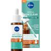 Beiersdorf NIVEA Derma Skin Clear Rebalance & Clear Siero per la cura del viso per una pelle visibilmente migliorata, siero ialuronico idratante con niacinamide (30 ml)