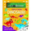 JOYBOOK Cerca e trova dinosauri. Dipingo con l'acqua. Con pennarello ad acqua