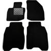 MTC Automotive Tappetini per Honda Civic VIII 2006-2012 Su misura, antiscivolo, battitacco in gomma rinforzata
