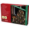 Konstsmide 'Konstsmide Albero catena, albero, One String, 16 lampadine trasparenti, 230 V, interno, cavo verde, 1002 - 000