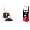 Bialetti Barattolo Moka per caffè da 250 g (con Tappo), Vetro & Perfetto Moka Caffè Macinato, Gusto Classico 1 x 250 gr