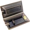 XIFEI Posacenere per sigari vintage alla moda color bronzo posacenere per sigari per uso domestico con slot singolo design (bronzo)