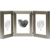 Deknudt Frames S41VD1 H3V - Cornice portafoto Verticale in Resina, 13 x 18 cm, Colore: Argento