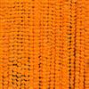 DIYANA IMPEX Ghirlanda di calendula per decorazione, 1,5 m, fiori di calendula artificiali, decorazione indiana per Pooja, matrimonio, Natale, eventi (arancione, 5)