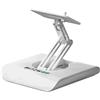 StarTech Supporto per proiettore - BW-VF4 Supporto da tavolo per mini proiettori - Testa girevole a 360° - Supporto regolabile per proiettore - Bianco