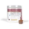 BIOCYTE Collagene Max Marino Gusto Cacao - Riempimento Le Rughe & Rassoda La Pelle - Acido Ialuronico, Efficacia Provata Del Collagene Marino Aquacol - Programma 20 Giorni