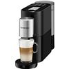 Krups Nespresso Atelier XN8908, macchina da caffè, sistema a capsule Nespresso, serbatoio d'acqua da 1 litro, colore nero/argento