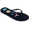 Roxy Women Sandy Black/Rainbow 7.5 UK 41 EU