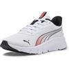 PUMA Flexfocus Lite Modern Cross Training Shoes, Scarpe da Ginnastica Uomo, Bianco e Nero, 44.5 EU
