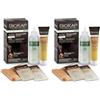BIOKAP BIO KAP Nutricolor Delicato Rapid, Tinta capelli senza ammoniaca che rende i capelli morbidi, Colorazione capelli con 10 minuti di posa, 135 ml (4.05 Castano Cioccolato) (Confezione da 2)