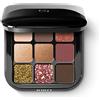 KIKO Milano Glamour Multi Finish Eyeshadow Palette 03 | Palette Con 9 Ombretti Dai Diversi Finish