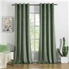 MIULEE Tende Velluto Salvia Verde per Interni Tenda Moderne, Eleganti Tenda per Camera da Letto Salotto e Soggiorno, 2 Pezzi Tende Oscuranti Termiche per Interni Velluto con Occhielli L 140 x A 280 CM