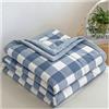 Yekuhe Trapuntino Primaverile Matrimoniale/Singolo/Una Piazza e Mezza Letto Trapuntato Trapunta Bambini, Microfibra Sintetico Estivo Quilt, Elegante Leggero Copriletto(Color 17,180x200cm/only 1 Quilt)