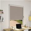 OR Tende - Tenda a Rullo a Vetro Filtrante TAGO con Cassonetto 50x100 cm su misura Personalizzabile per interni per porta finestra e basculante Made in Italy