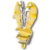 Eurosell Affilacoltelli professionale SHARP EASY giallo # 48.100.00 coltello affilacoltelli per levigare e rimuovere