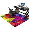 Tkuhknag Tappeto per Sedia Ufficio Gaming, Tappeto per Sedia a Rotelle, Office Tappeto Salvapavimento Protezione Parquet e Pavimenti Duri, Tappetino protettivo per pavimento, Tappeto Sedia Gaming 80 x 120 cm