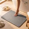 Homellence WHERE HOME MEETS EXCELLENCE Homellence Tappeto Bagno Diatomite Asciugatura Rapida 60x39 cm - Tappeto Bagno Assorbente - Tappetino Doccia Pietra Antiscivolo - Tappetino Pietra Antibatterico - Stone Bath Mat (Solaris Aura)